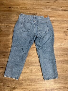 Madewell curvy perfect vintage straight Med Wash Denim Jeans